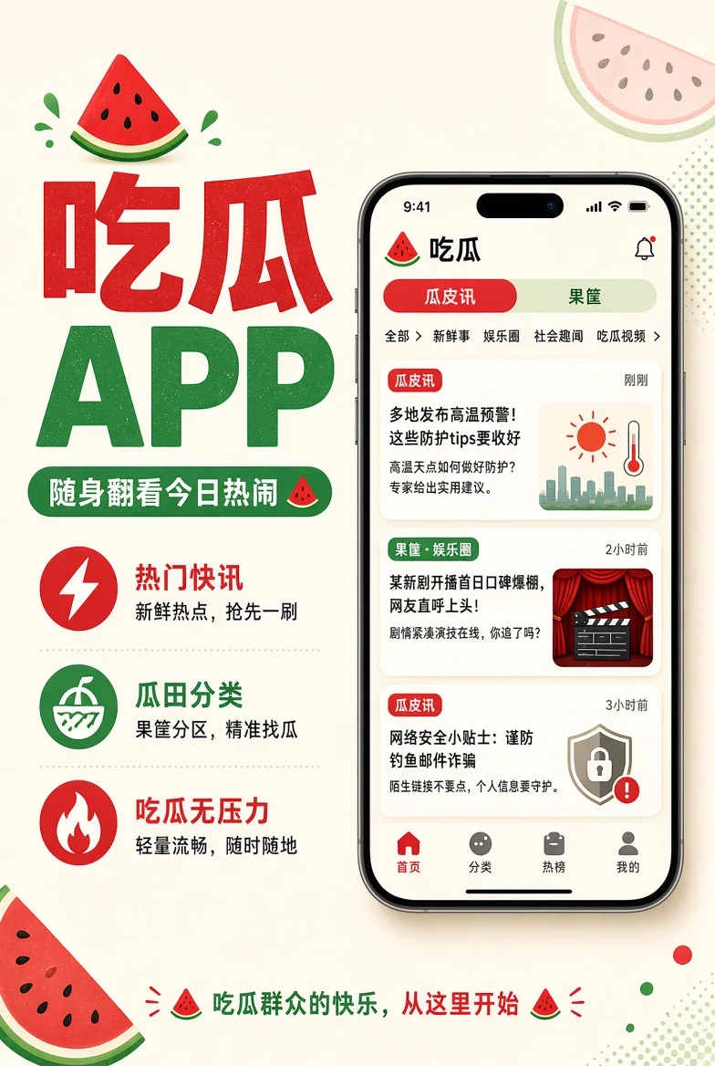 吃瓜APP移动阅读