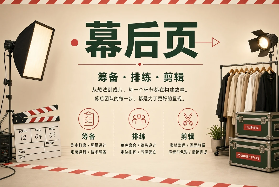 幕后记录制作知识
